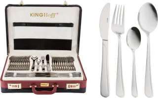 Kinghoff 3509 Bestekset 72-delig 12 persoons
