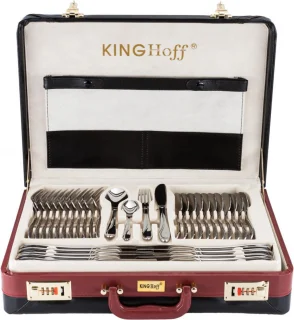 KINGHOFF 3515 bestekset 72-delig 12-persoons