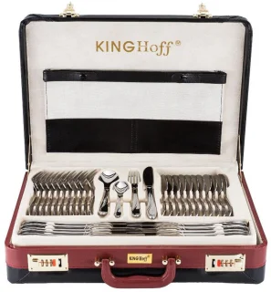 KINGHOFF 3519 bestekset 72-delig 12 persoons