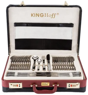 KINGHOFF 3519 bestekset 72-delig 12 persoons