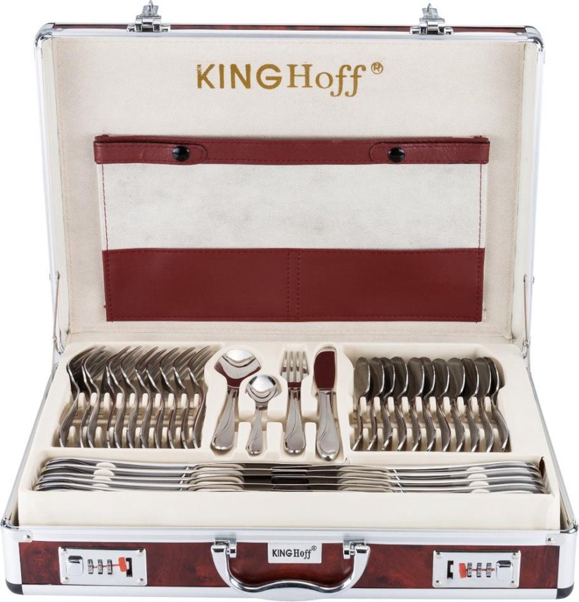 KINGHOFF 3553 bestekset 72-delig 12 persoons