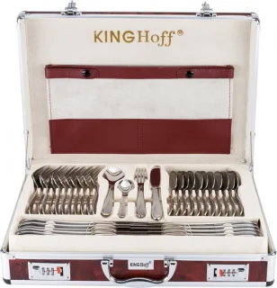 KINGHOFF 3554 bestekset 72-delig 12 persoons
