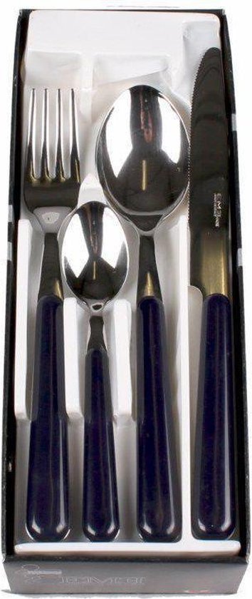 Kitchen Trend Brio Bestekset 24-delig Donkerblauw