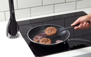 KitchenCraft MasterClass Smart Space Magnetische Bestekset Silicone Zwart