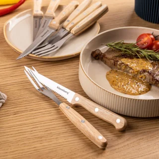 KLAUSBERG Steak & BBQ Set 8-delig KB-7976