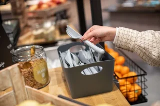 KLIKK Bestekset 3-delig Natuur Bladgroen