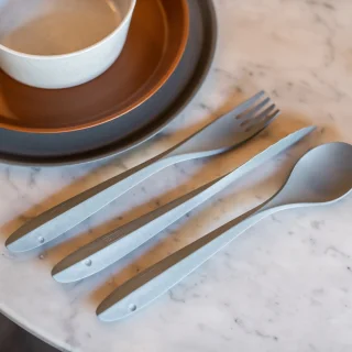 Koziol Bestekset Tulip 4-delig Grijs 22,5 cm