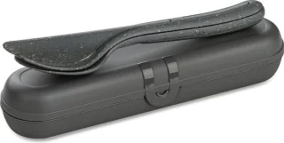 Koziol Klikk Ready Etui met Bestek Set 3-delig Grijs