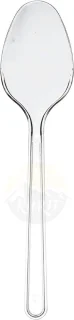 KURTT Herbruikbare Lepel Transparant 18 cm Hard Plastic