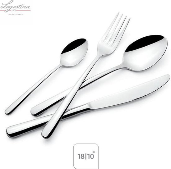 Lagostina Ambra 24-delig — eenvoud en elegantie in je dagelijks bestek