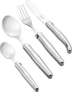 Laguiole Style De Vie Premium line bestekset 24-delig RVS