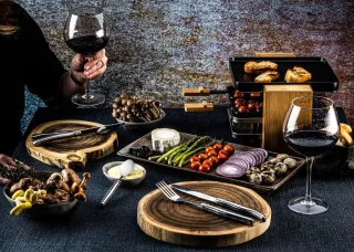 Laguiole Style De Vie Premium line bestekset 24-delig RVS