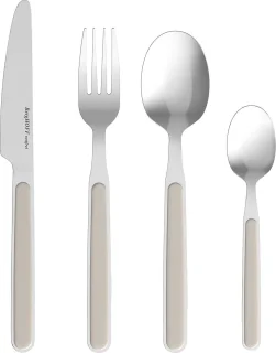 LEO Balance Moonbeam 24-delige bestekset Beige