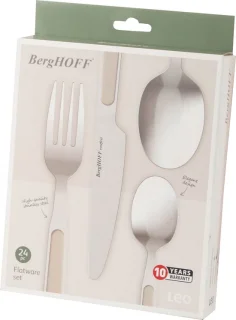 LEO Balance Moonbeam 24-delige bestekset Beige
