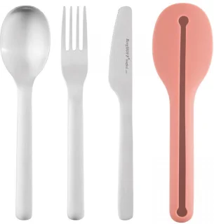 LEO Reisbestek Set Roze