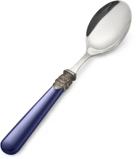 Lepel, blauw, ontbijt