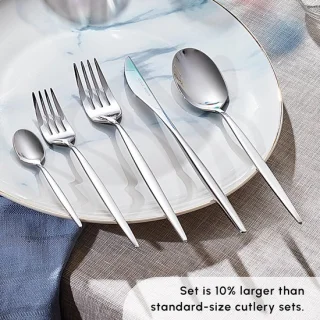 Lizbon bestekset 60-delig 18/10 roestvrij staal