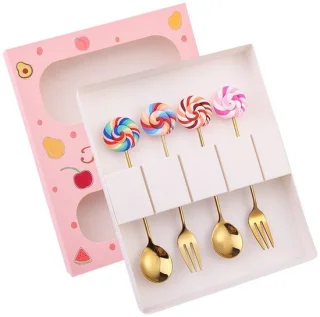 Lollies Gebakbestek Cadeauset 4-delig