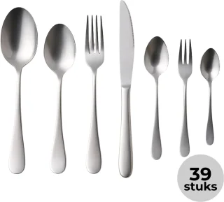 Lomera 39-delige RVS bestekset