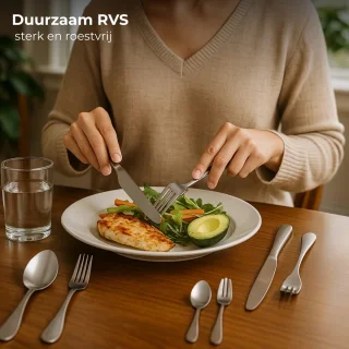 Lomera 39-delige RVS bestekset