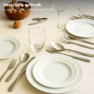 Lomera 60-delige roestvrijstalen bestekset