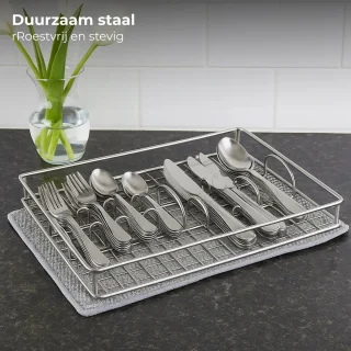 Lomera 8-persoons bestekset 45-delig RVS
