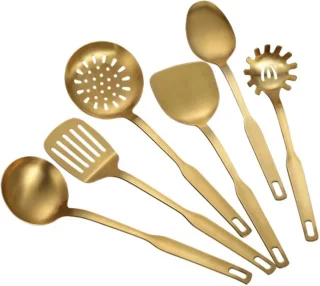 LOUZIR Bestekset 6-delig Goud