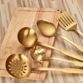 LOUZIR Bestekset 6-delig Goud