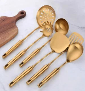 LOUZIR Bestekset 6-delig Goud