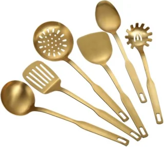 LOUZIR Bestekset 6-delig Goud