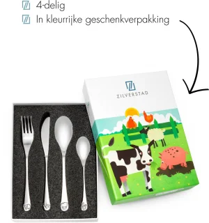 Lucardi Kindercouvert Boerderijdieren 4-delig