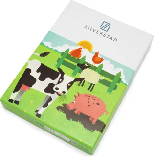 Lucardi Kindercouvert Boerderijdieren 4-delig