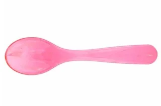 Lumispoon lepel 12 cm roze