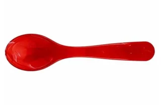 Lumispoon Lepel 12cm Kersen Rood Acryl