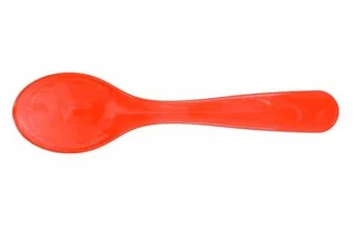 Lumispoon rode acryl lepel