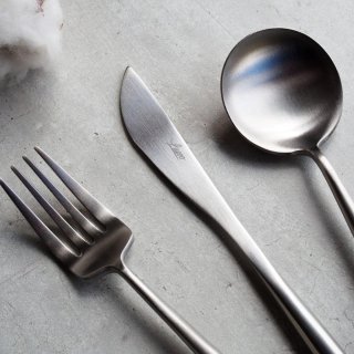 Lusso Elegante Bestek Set Voorgerecht Zilver 6 Persoons