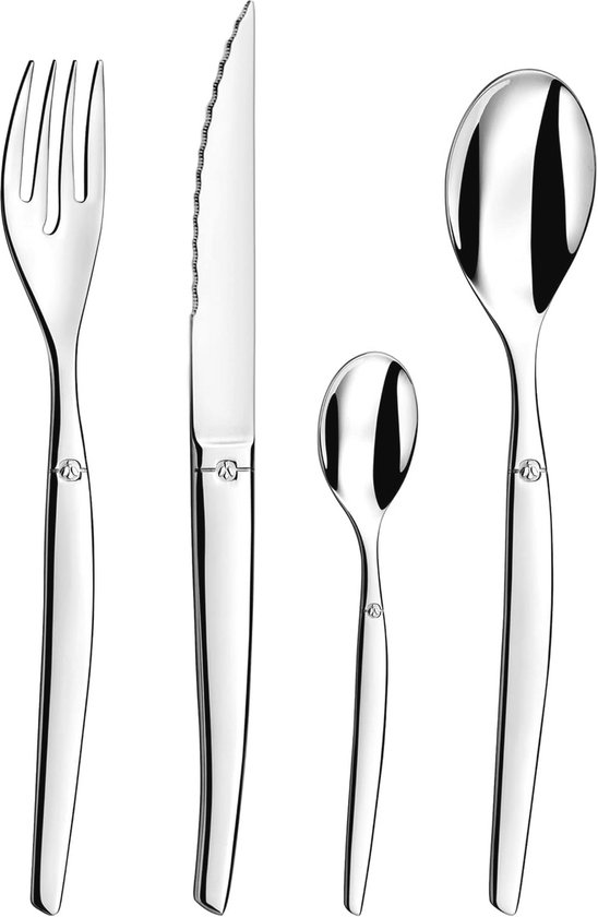 Luxe Bestekset 24-delig Edelstaal voor 6 Personen