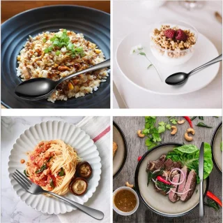 Luxe Roségoudkleurig Bestekset 24-delig RVS voor 6 Personen