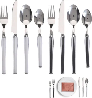 Luxe RVS Bestekset Zilver 24-delig 6 Personen