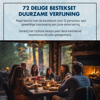 Master Knives 12 Persoons Bestekset 72-delig