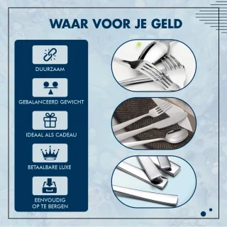 Master Knives 12 Persoons Bestekset 72-delig