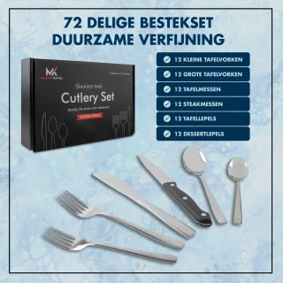 Master Knives 12 Persoons Bestekset 72-delig