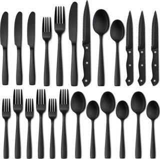 Master Knives Bestekset 36-delig Zwart/RVS