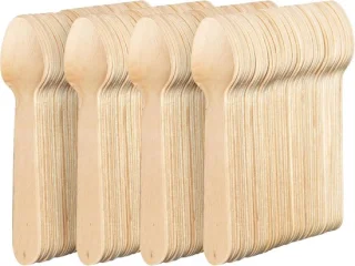 MATANA 200 Houten Lepels Bestekset