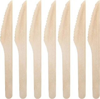 MATANA 200 Houten Messen 16,5 cm - Bestekset