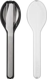 Mepal Ellipse bestekset 3-delig Nordic Black