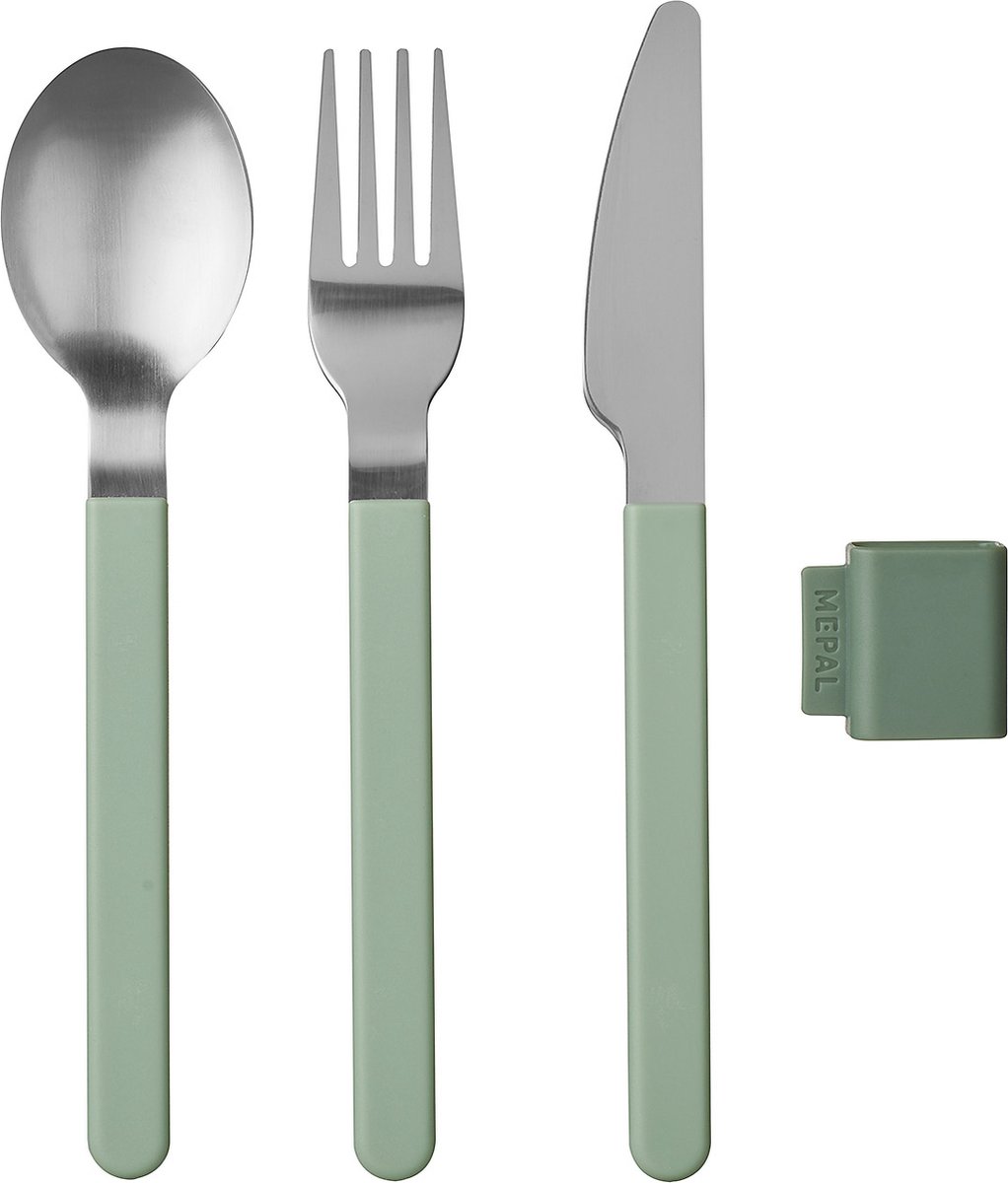 Mepal Silueta 3-delig bestekset Nordic Sage