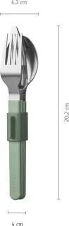 Mepal Silueta 3-delig bestekset Nordic Sage