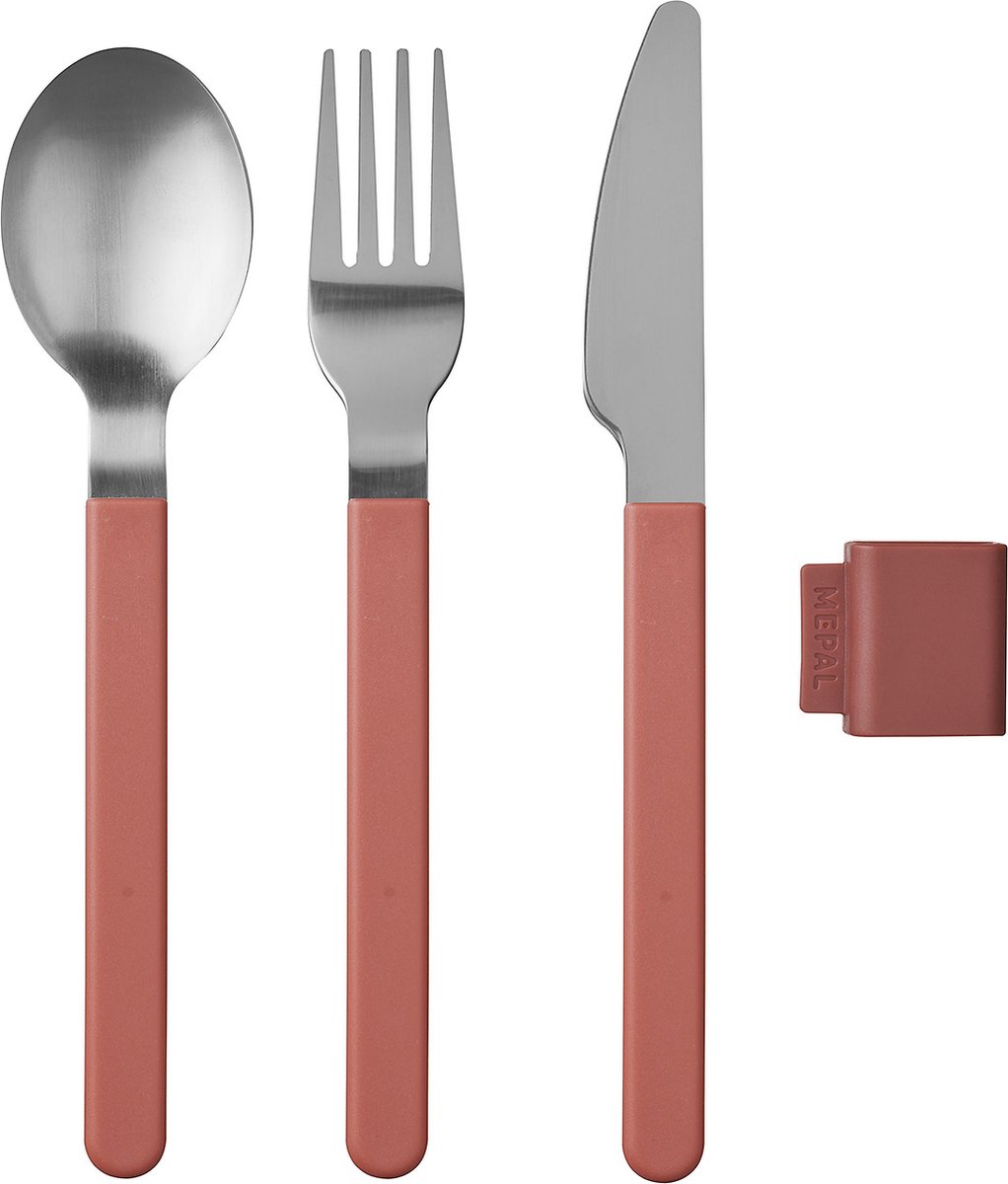 Mepal Silueta 3-delig bestekset Vivid Mauve