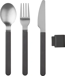 Mepal Silueta reisbestek 3-delig Nordic black